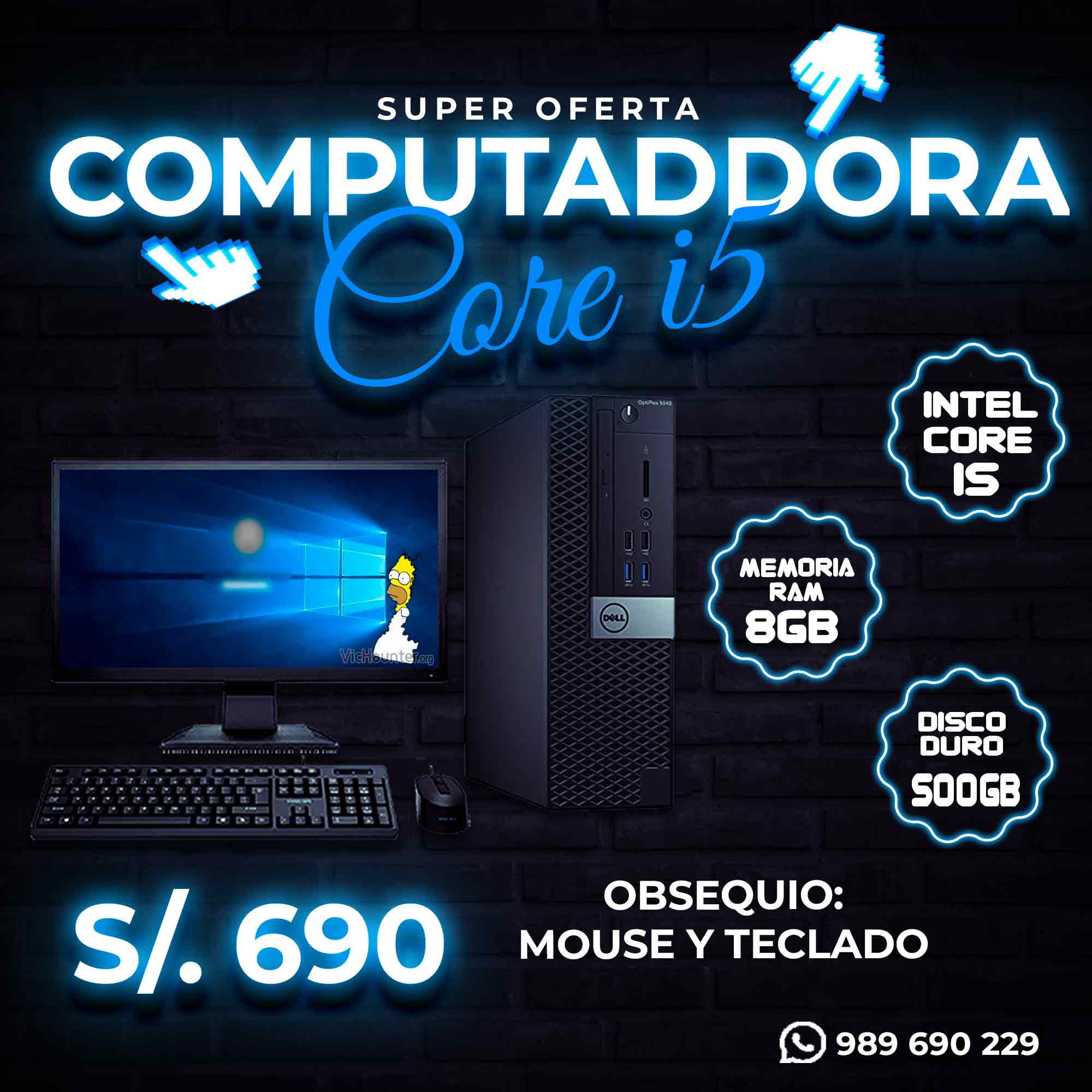 SUPER OFERTA EN COMPUTADORA CORE I5